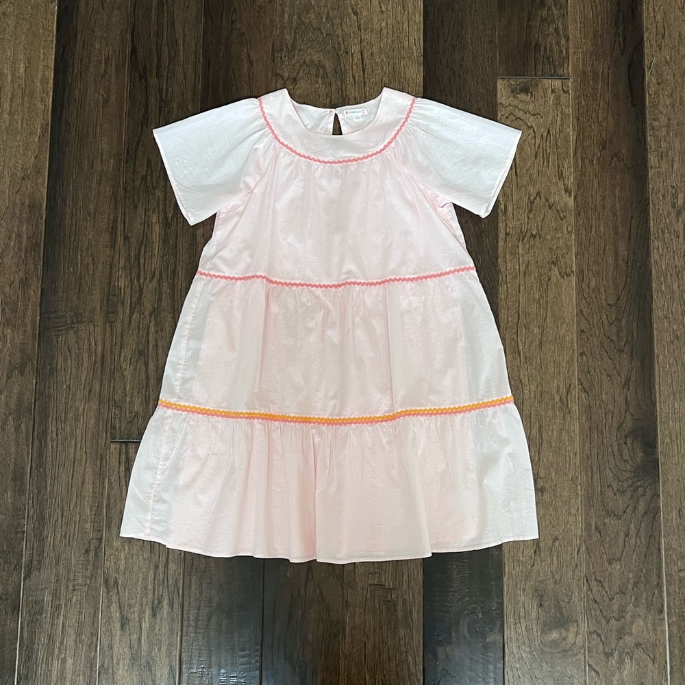 NWOT Crewcuts J.Crew Girls Light Pink Summer Dress 8 - Picture 5 of 17